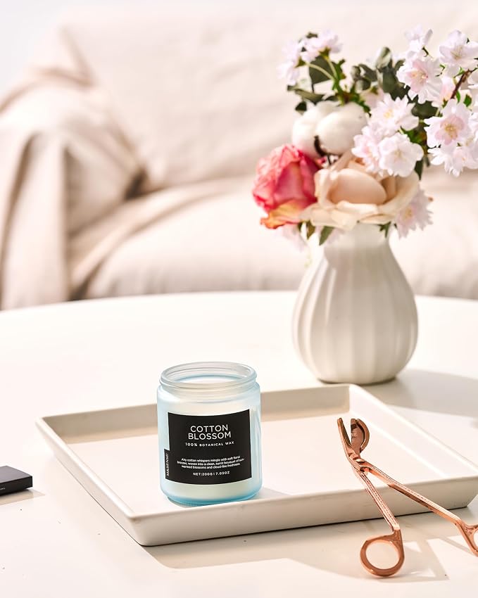 M&SENSE Clean Cotton Scented Candle - Image 8