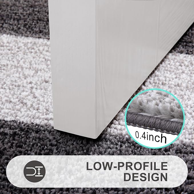 Kitinjoy Indoor Outdoor Door Mat, 59x20 Non-Slip Absorbent Dirt Trapper - Image 4