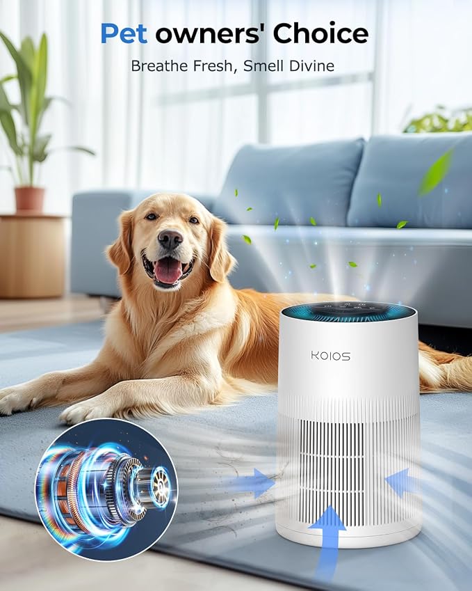 Air Purifiers for Home Large Room 1200ft², KOIOS H13 True HEPA Air Purifier for - Image 7