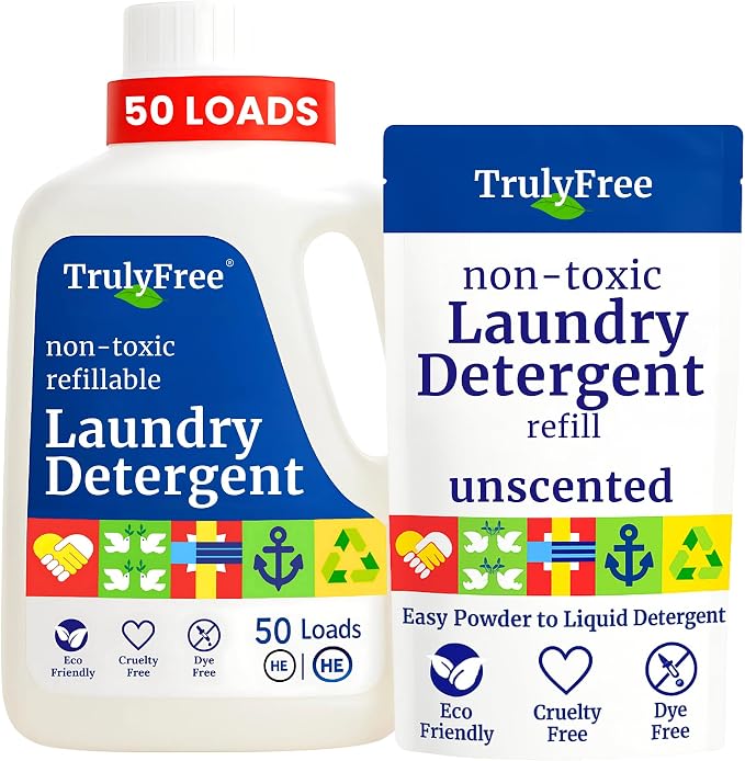 Truly Free Laundry Wash Detergent by TrulyFreeHome