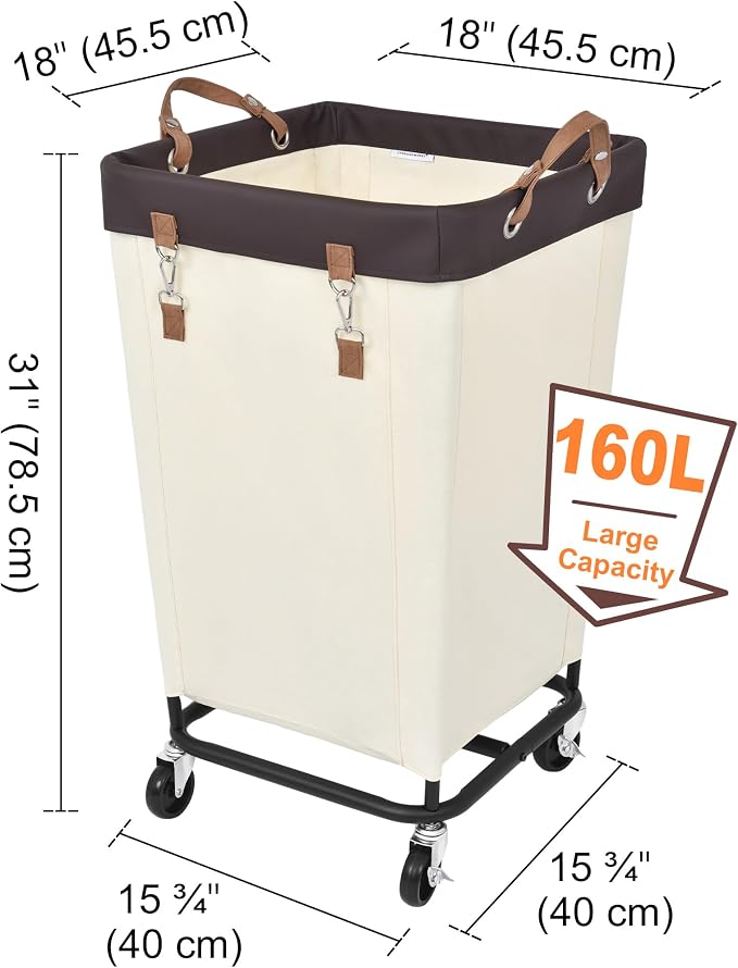 StorageWorks 160L Laundry Basket - Image 2