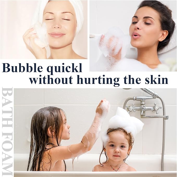 Hushee Soap Bag Bubble Mesh Bags Exfoliating Soap Pouch - Image 7