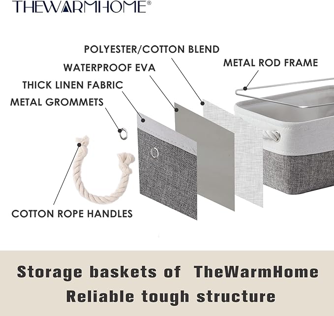TheWarmHome Storage Basket for Organizing - Image 8