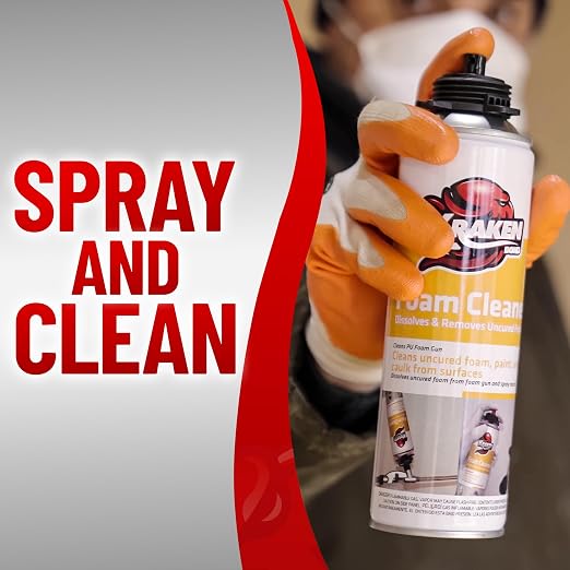 Kraken Bond Spray Foam Gun Cleaner - Image 4