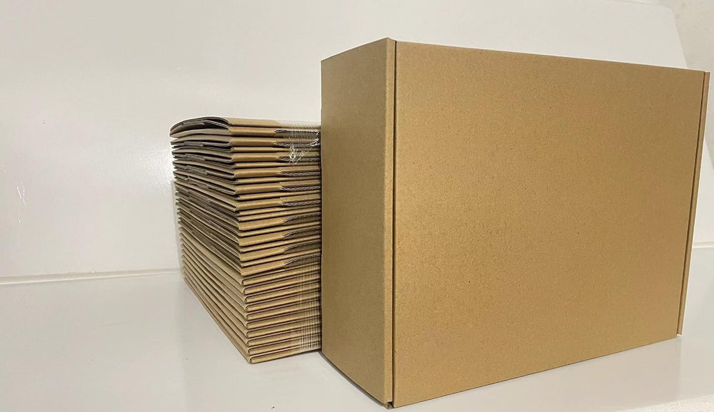 13x10x4 Inch Set of 18 Pack Brown Corrugated Shipping Boxs - Cardboard Boxes ...