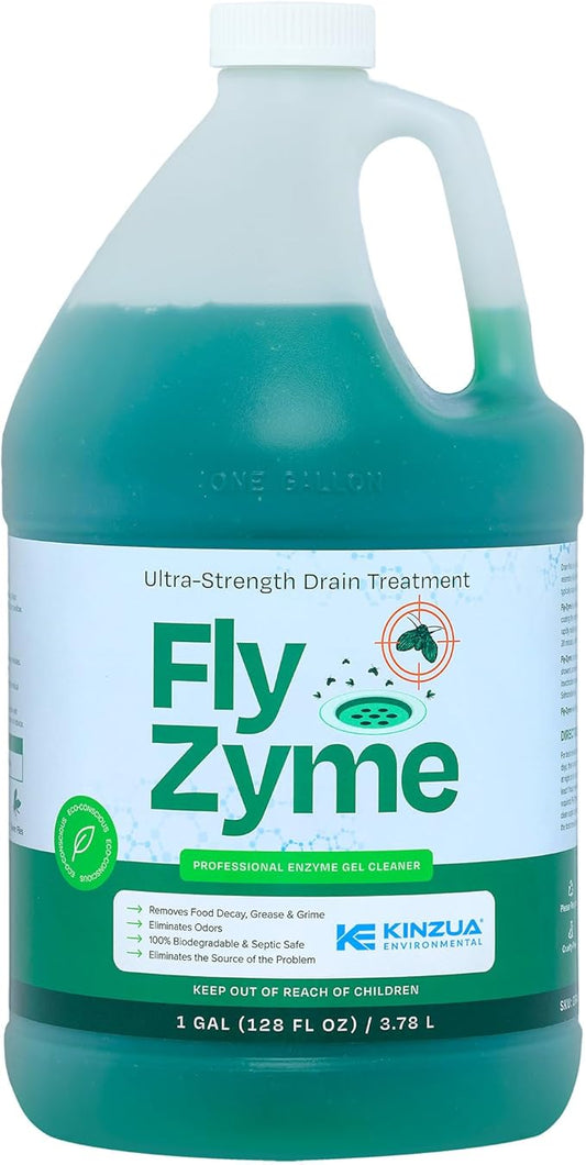 Kinzua Environmental Fly-Zyme, Highly Concentrated Enzyme Drain Cleaner by KinzuaEnvironmental