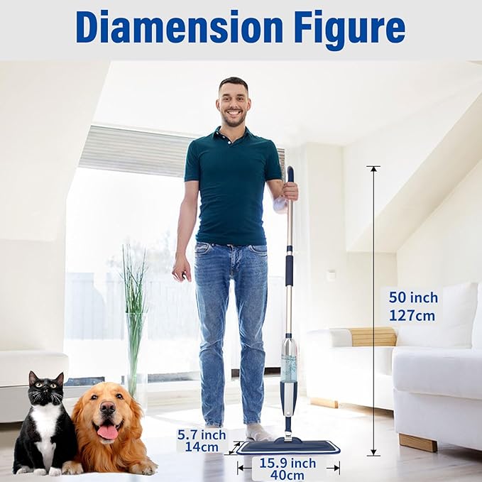 Spray Mops for Floor Cleaning Floor Mop - Image 4