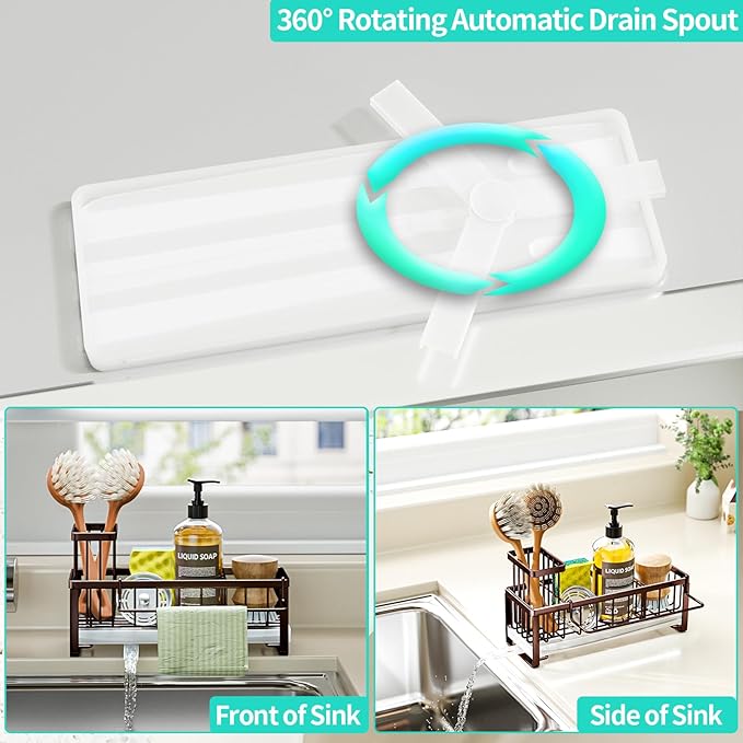 HapiRm Sponge Holder for Kitchen Sink - Image 2