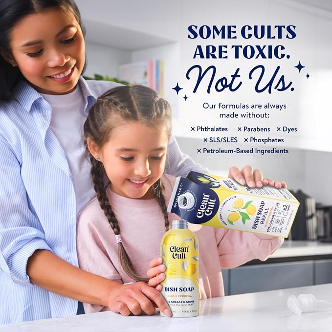 Cleancult Dish Soap Liquid Refills - Image 5