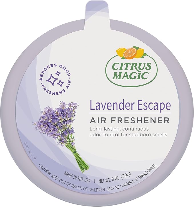 Citrus Magic Odor Absorbing Solid Air Freshener, Lavender Escape by CitrusMagic