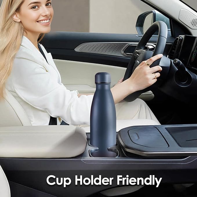 25oz Cola-Bottle Shaped Stainless Steel Leak-proof Water Bottle, Double Wall - Image 6