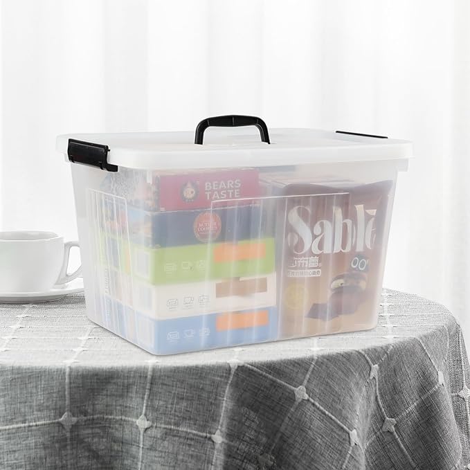 Asking 18 L Clear Plastic Storage Box - Image 5