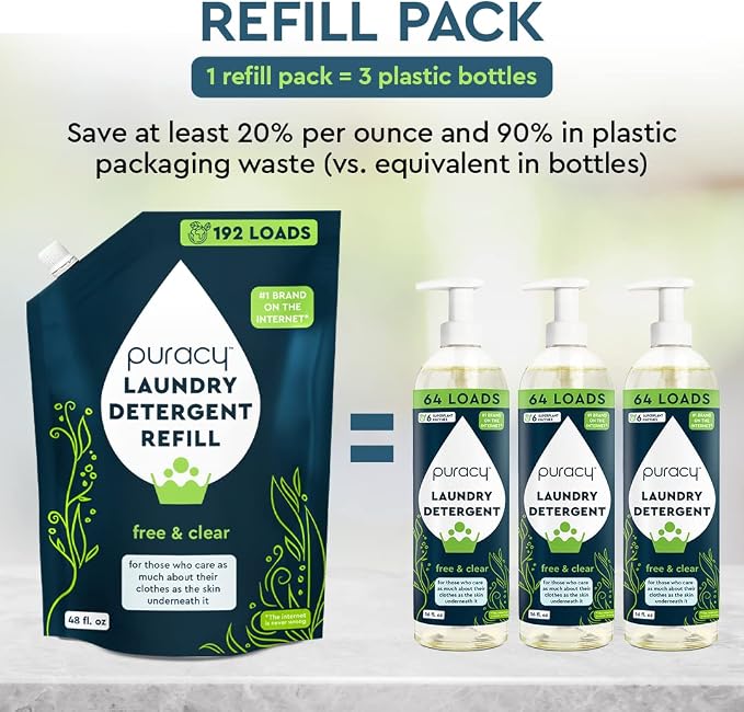 Puracy Laundry Detergent Refill - Image 6