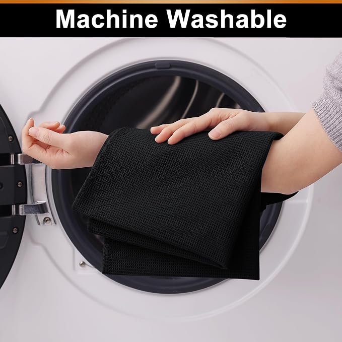 Homaxy 100% Cotton Waffle Weave Kitchen Towels - Image 5