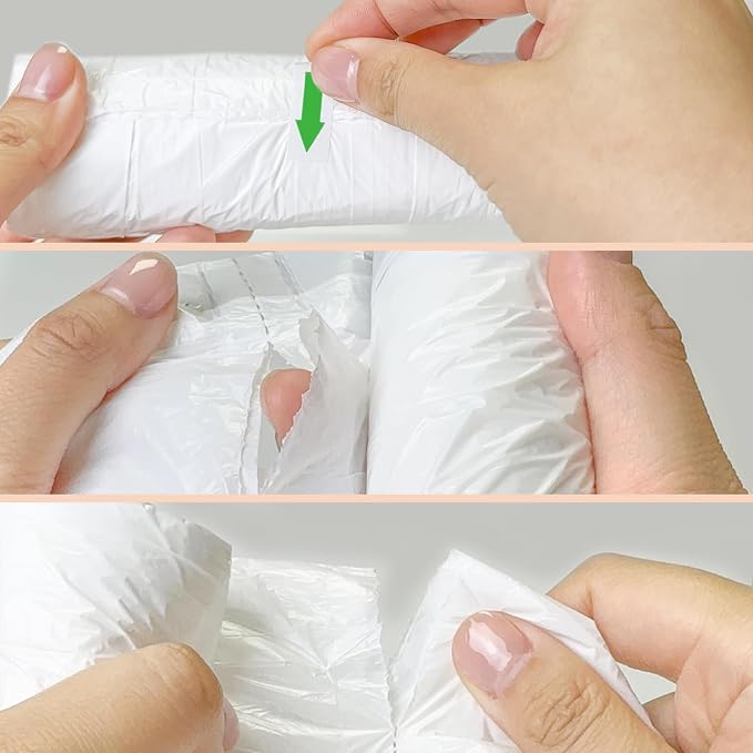 2.6 Gallon Small-Trash-Bags Plastic Drawstring Garbage-Bag - Image 3