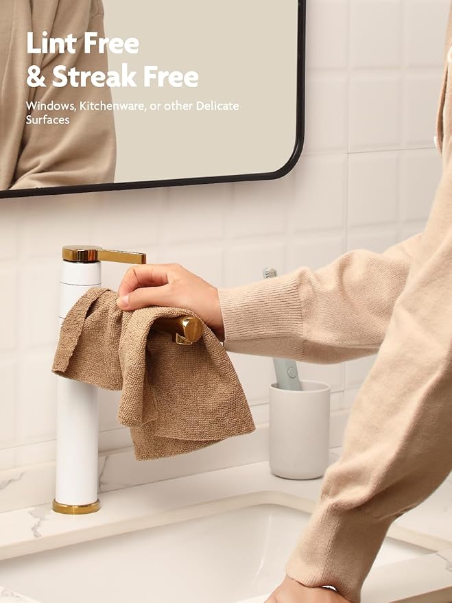 Fantasticlean Microfiber Cleaning Cloth Roll -60 Pack, Tear Away Microfiber - Image 3