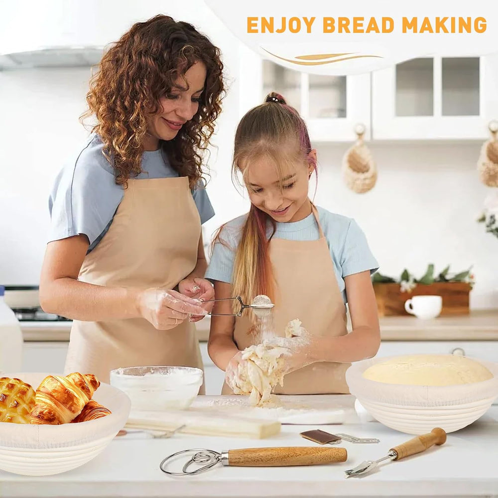 20Pack Banneton Bread Proofing Basket,Round Banneton Basket With Liner Round ...