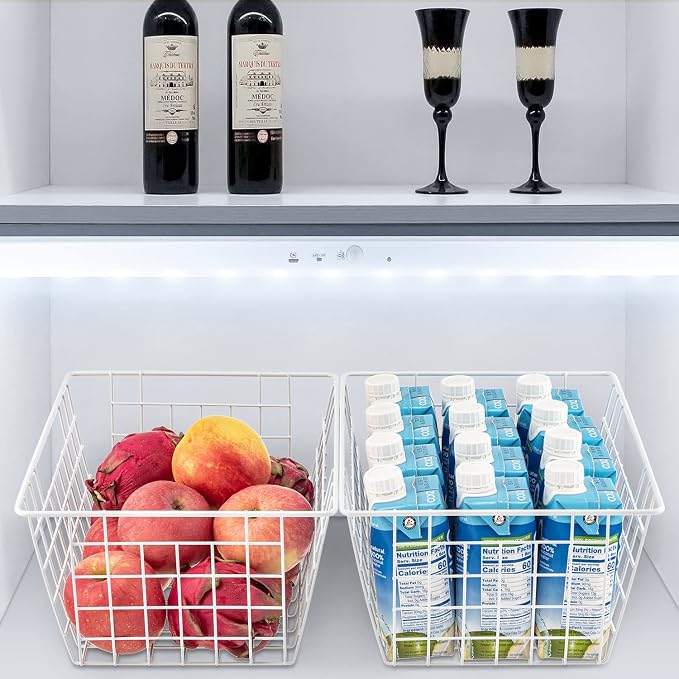Freezer Organizer Bins, Upright Freezer Baskets - Image 5