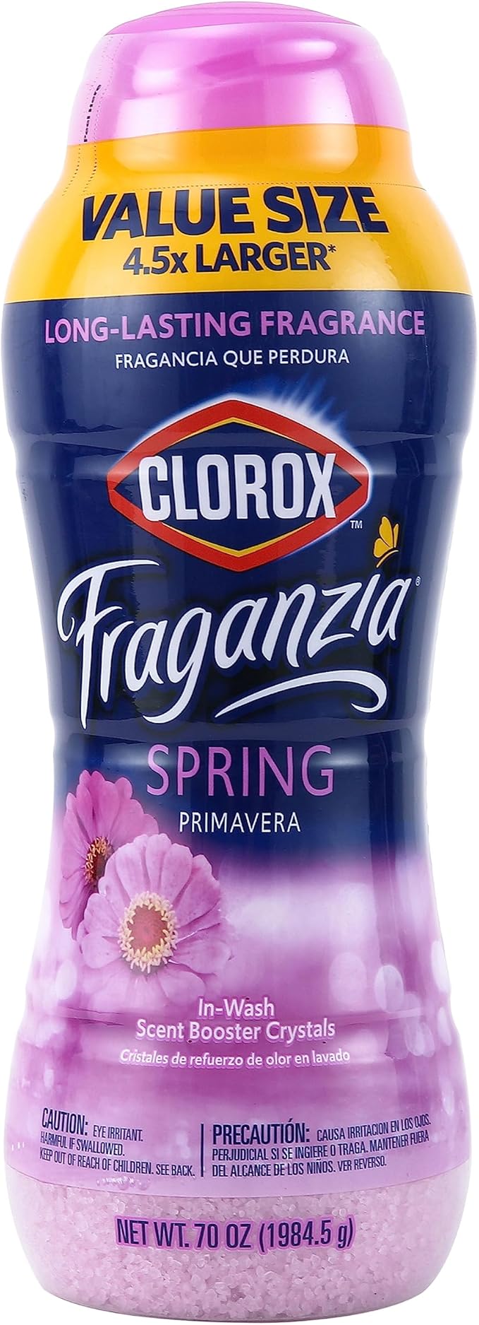 Clorox Fraganzia Laundry Scent Booster Crystals in Spring Scent by Clorox