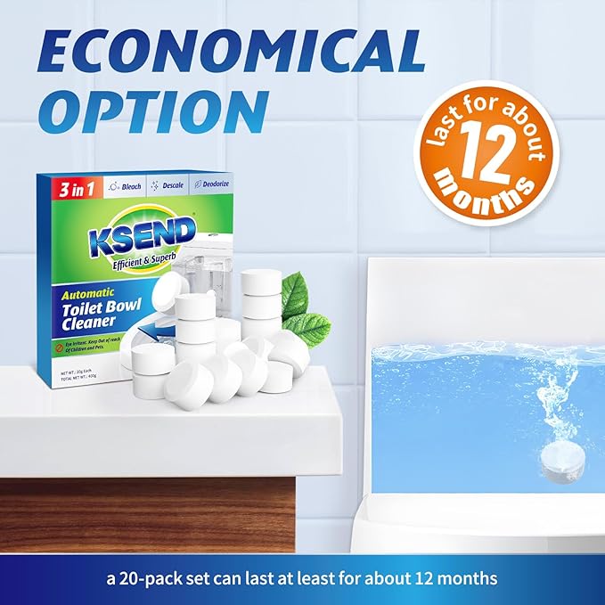 Toilet Bowl Cleaner Tablets - Image 6