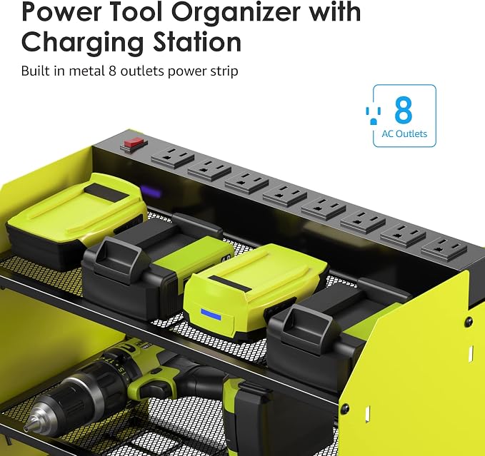 CCCEI Set Power Tool Organizer Wall Mount - Image 2