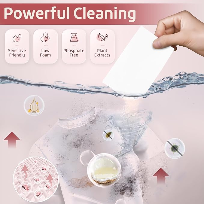 Poesie Laundry Detergent Sheets Floral Scent 160 Count College Dorm Essentials - Image 4