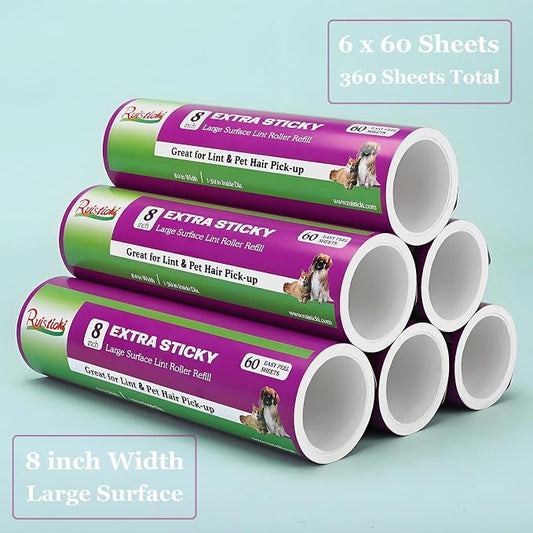 8 inch Large Surface Roller Refill Compatible - Image 2