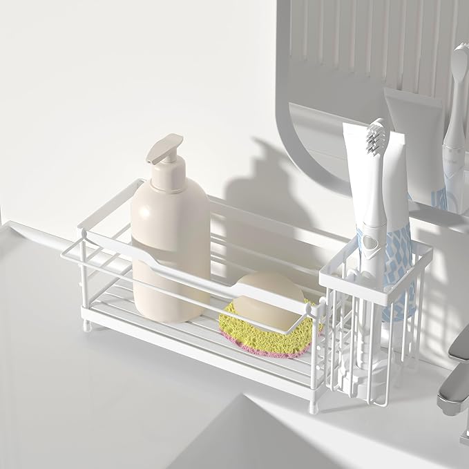 Sponge Holder for Kitchen Sink, Sink Caddy Organizer - Image 2