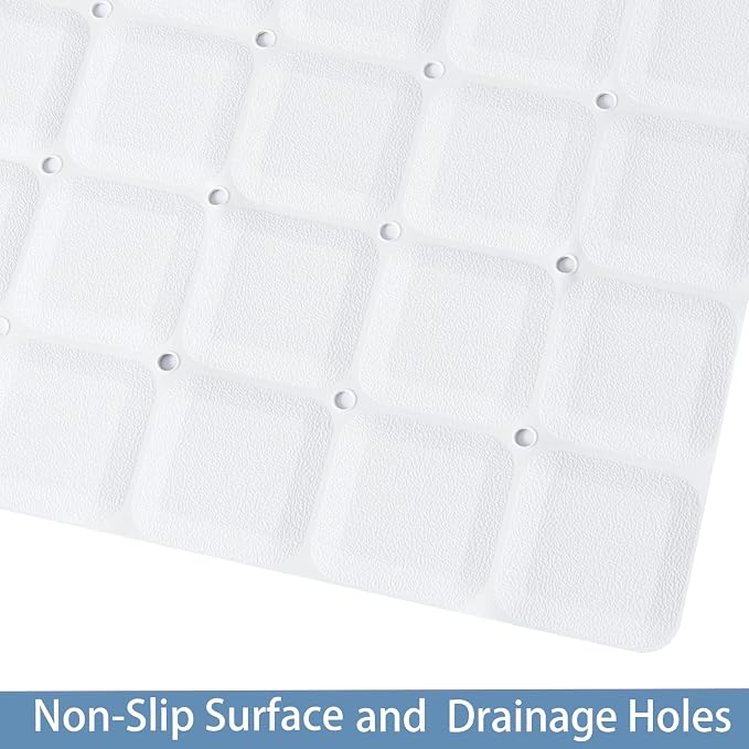 Foldable Silicone Bathtub Mat: Jumbo Size Heavy Duty Safety Bath Mat - Image 3