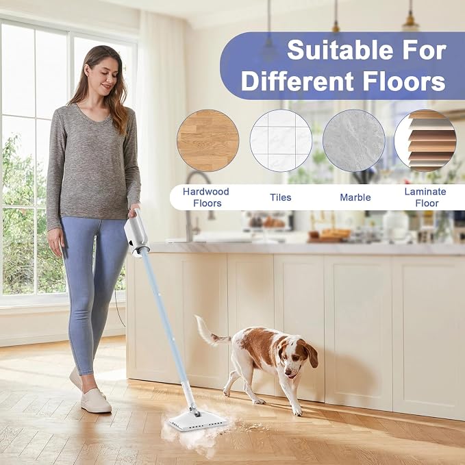 Steam Cleaner, 6 in1 Rotated Steam Mop Cleaner - Image 7