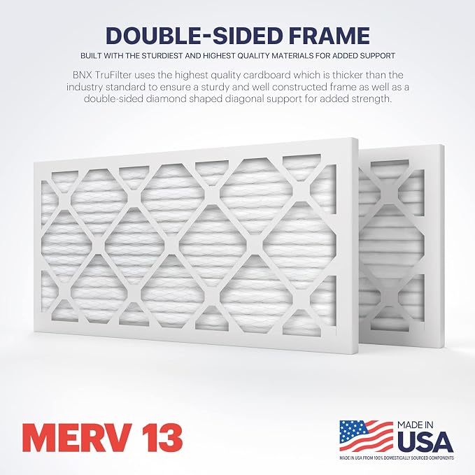 BNX TruFilter 12x24x1 Air Filter MERV 13 - Image 4