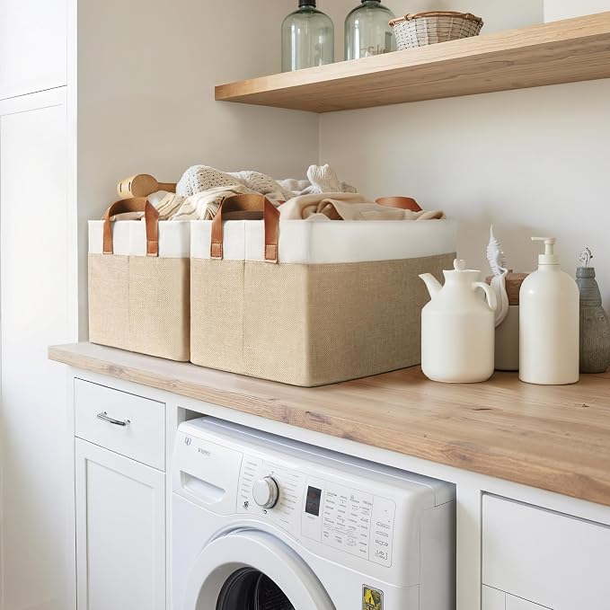 GRANNY SAYS Storage Baskets for Shelves, Closet Organizer Bins, Clothes Storage - Image 8