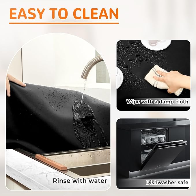 Warome Heat Resistant Mat, Extra Large Silicone Mats - Image 7