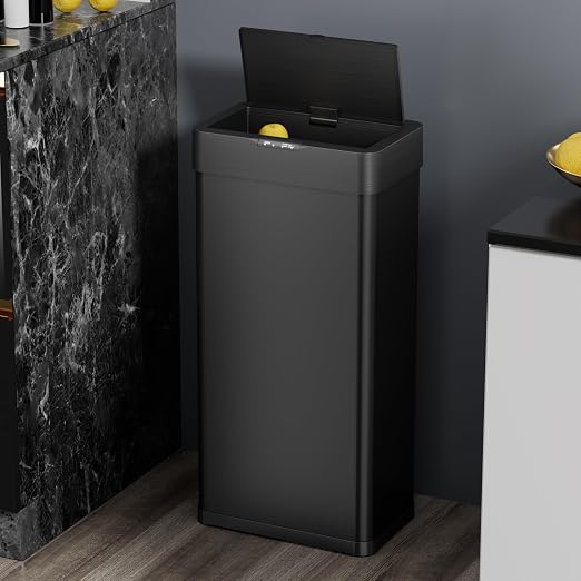 TLSUNNY 18.5 Gallon Motion Sensor Trash Can, Touchless Automatic Garbage Can - Image 8