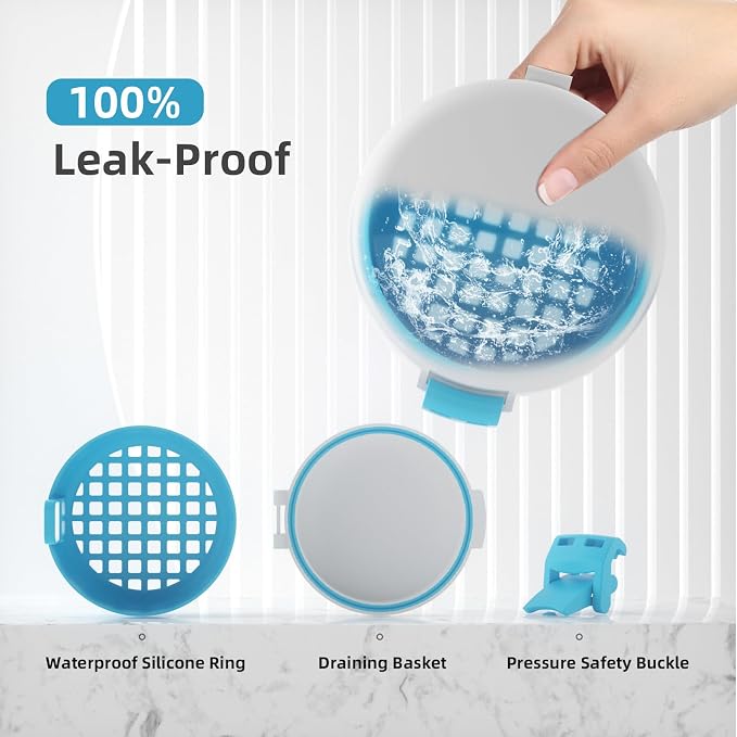 BVN Leak-Proof Denture Bath Cup - Image 3