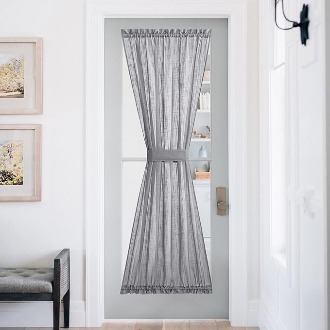 NICETOWN Sheer French Door Panel by NICETOWN