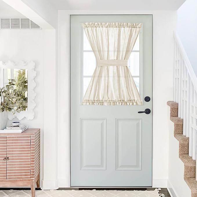 NICETOWN Linen Textured Door Panel by NICETOWN