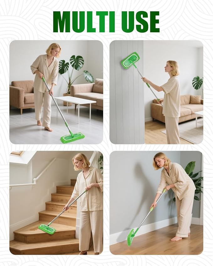 Reusable Microfiber Mop Pads Compatible - Image 9