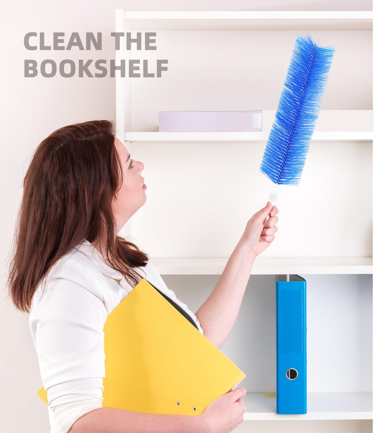 Fan Brush, CN1ST Fan Cleaning Brush Reusable Removes Dirt from Fans, Air Conditioning, Home, Car Vents Curtain and More
