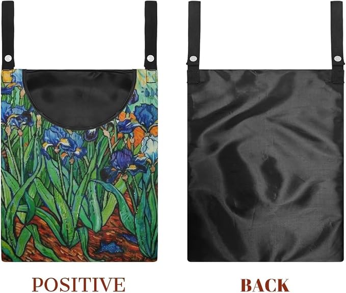 Floral Print Clothespin Organizer Bag Fashion Clothespin Storage Organizer - Image 7