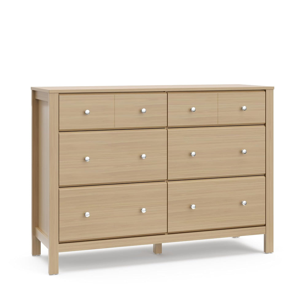 Storkcraft Horizon 6 Drawer Dresser, Driftwood