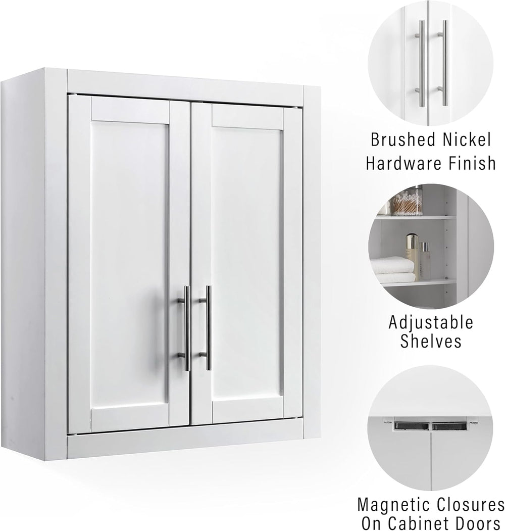 Crosley Furniture Savannah Medicine Cabinet, Wall Mount