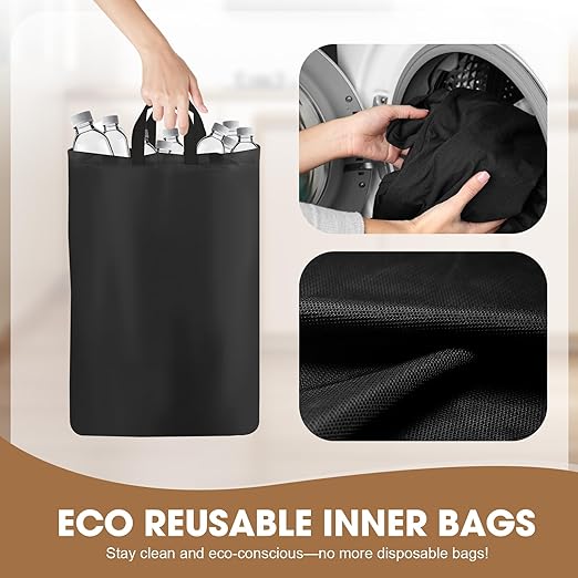 Recycling Bin for Kitchen 26 Gallon 100L, Indoor Recycle Bins - Image 5