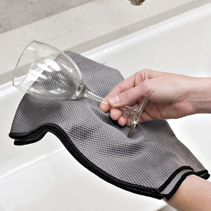 Idea Home Glass Microfiber Cleaning Cloth by IdeaHome