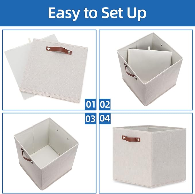 Temary Fabric Storage Cubes Storage Bins - Image 7