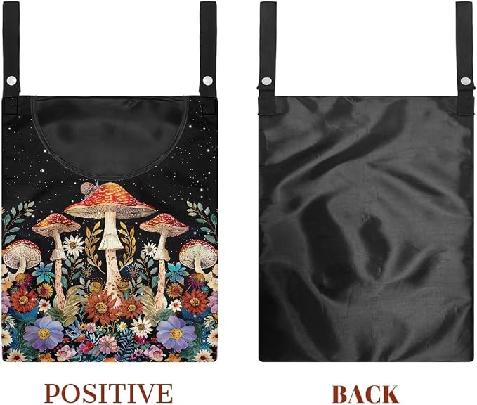 Mushroom Clothespin Storage Hanger Bags Laundry Clothespin Bag, Clothespin Bag - Image 7