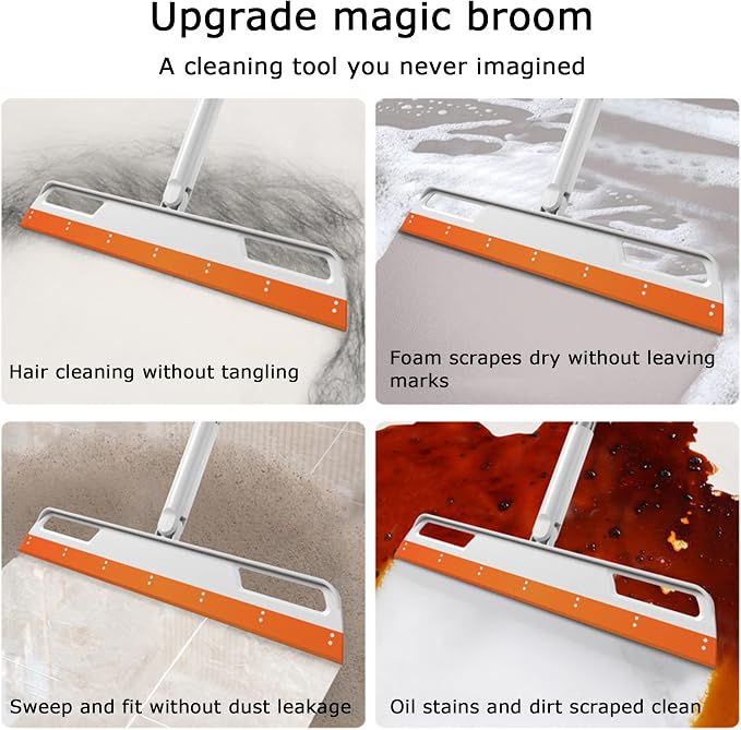 Magic Broom Multifunction Silicone Floor Squeegee, Air Broom - Image 3