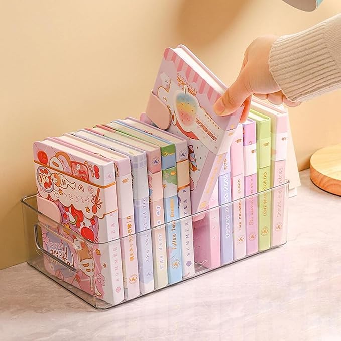 Clear Plastic Storage Bins, Large Fridge Organizer Plastic Bins, Pantry - Image 5