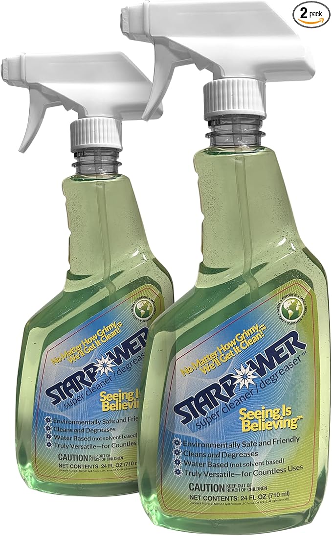 STARPOWER Heavy Duty All Purpose Multi Surface Grease, Grime Remover, 24 Ounces by Unknown