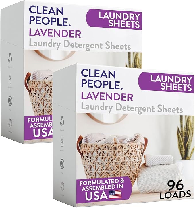 The Clean People Laundry Detergent Sheets by CleanPeople